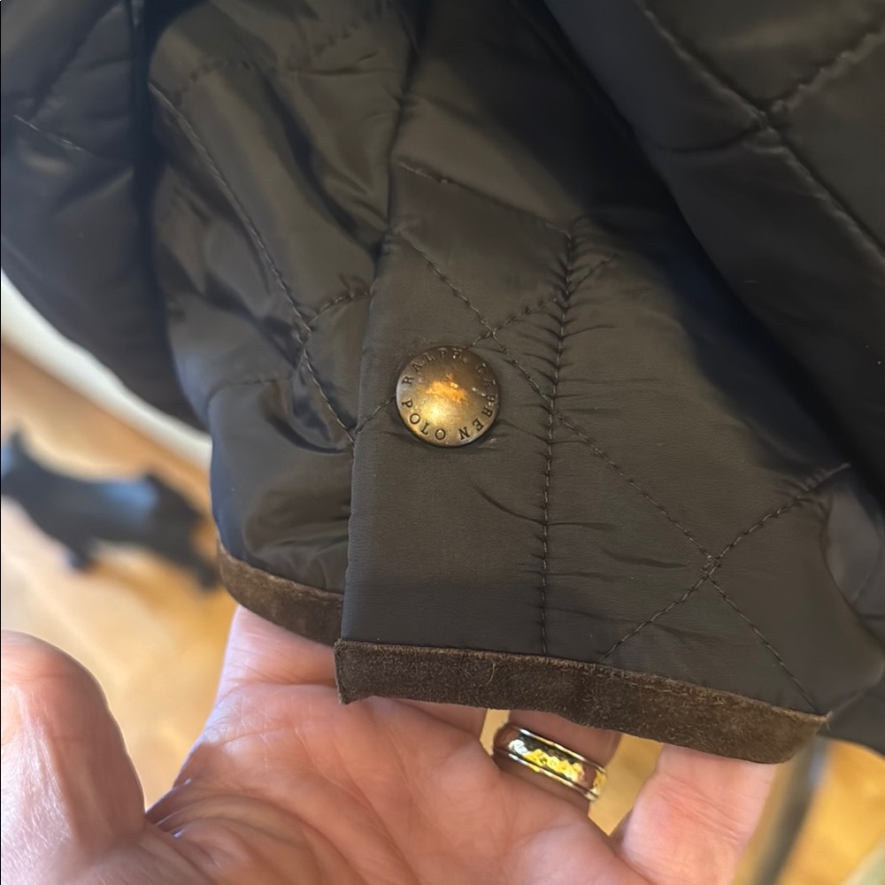 Polo Ralph Lauren Black Quilted Coat - Picture 8 of 8